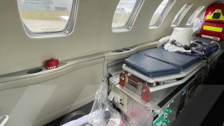 Our ambulance planes are equipped with modern and advanced equipment.