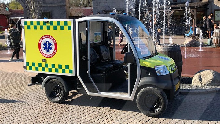 akutbil ambulance Djurs Sommerland